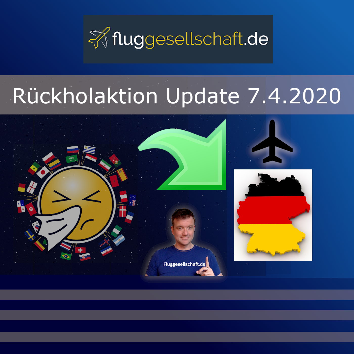 Coronavirus Rückholflüge Update 7.4.2020