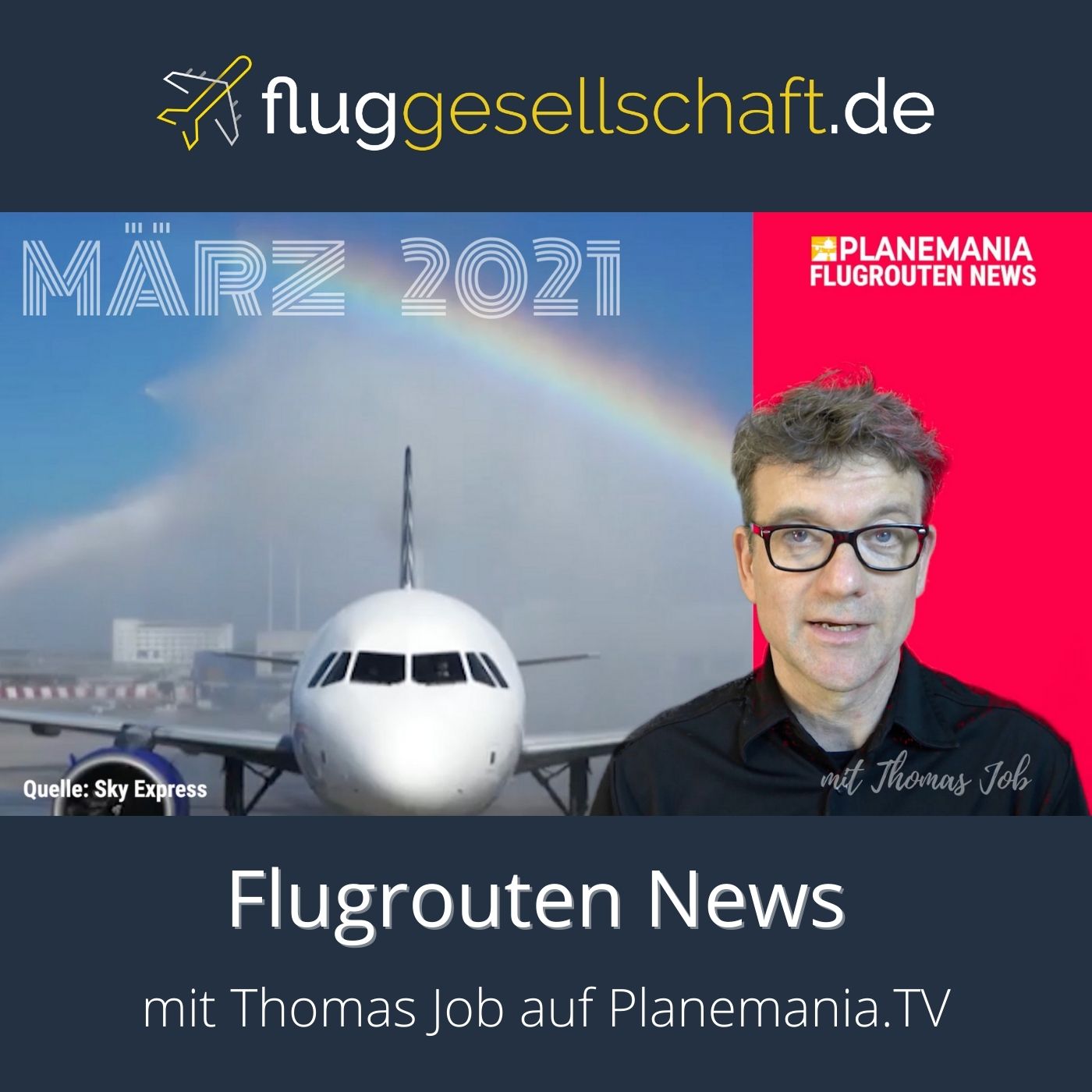 Flugrouten News Februar / März 2021